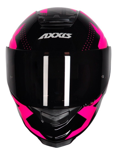 Capacete Axxis Eagle Diagon Rosa Capacete Feminino