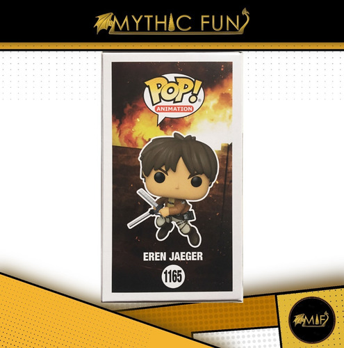 Funko Pop Attack On Titan - Eren Jaeger 1165 (Usado)