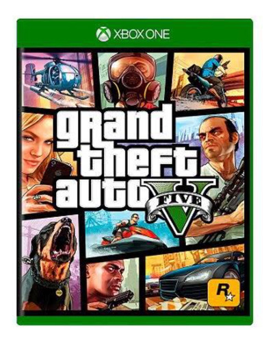 Gta 5 Para Xbox One Grand Theft Auto V Xbox One Físico 