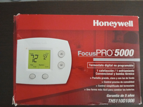 Termostato Honeywell De 1 Etapa No Programable 24v