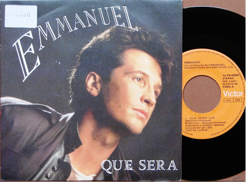 Emmanuel - Que Será / Esos Ojos - Simple España Año 1988