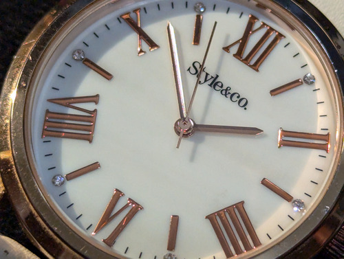 Reloj De Dama Style&co Quarzo (Usado)