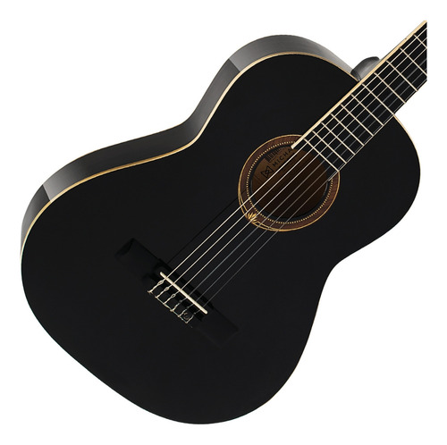 Violão Nylon Infantil Michael Antares Vm16e 3/4 Bk Cor Preto Orientação Da Mão Destro