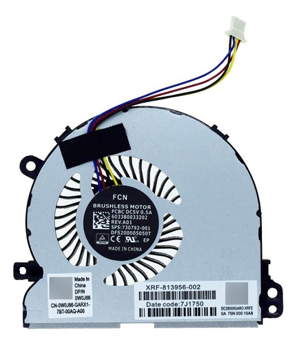 Ventilador Dell Latitude 3450 3550 E3450 E3550 0k32jh K32jh