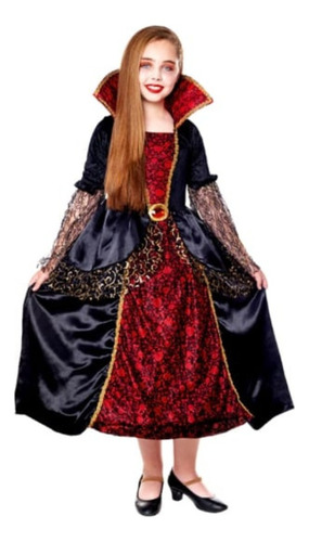 Disfraz Halloween Princesa Vampira Niña