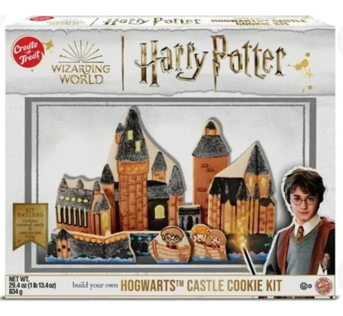 Kit De Galletas Para Decorar Castillo Hogwarts Harry Potter