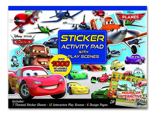 Pixar Cars/planes Ultimate Sticker Activity Pad