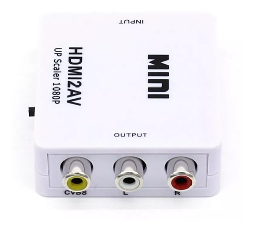 Adaptador Y Convertidor De Hdmi A Rca Audio Video