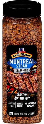Sazonador De Carnes Mccormick Montreal Steak 822 G