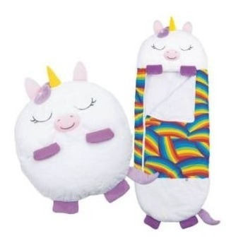 Bolsa Dormir Sleeping Para Niños Animalitos Peluche Almohada