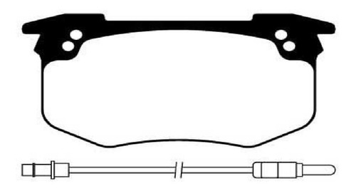 Juego Pastillas De Freno Delans Litton P/ Renault R18 84-89