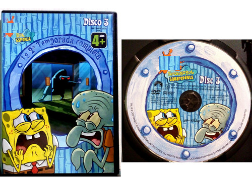 Bob Esponja Temporada 2 Completa + Película - Dvd R-4 (Usado)