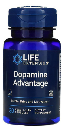 Life Extension, Suplementos de dopamina, 30 cápsulas sem sabor
