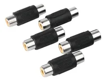 Comprar Adaptador Union Rca Hembra Audio Video Lote X 5 Unidades