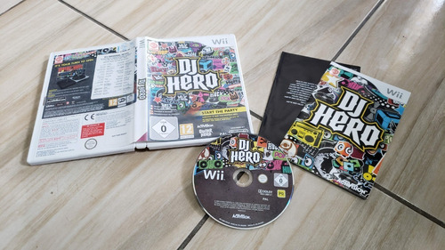 Dj Hero Europeu Para O Nintendo Wii. G7