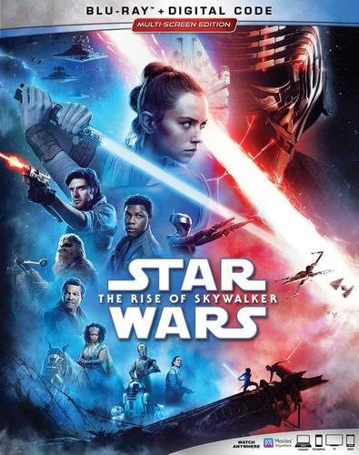 Star Wars Episodio 9 Ascenso Skywalker Pelicula Blu-ray +dig