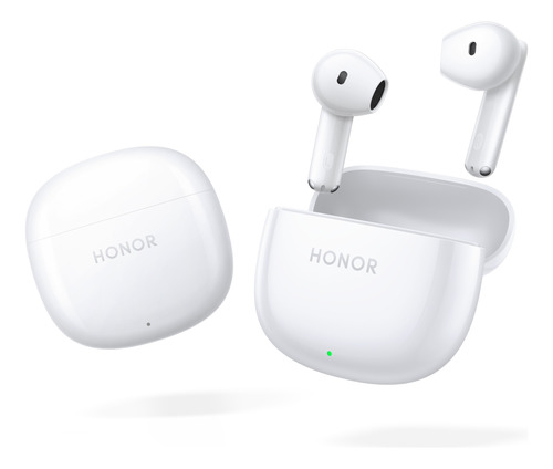  Audífonos Honor Earbuds X6 Color Blanco Cancelación D Ruido