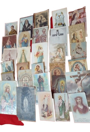 Estampas Religiosas 30 Unidades Excelentes Piezas 