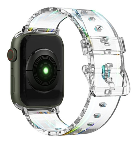 Correa Extensible Apple Watch Transparente 7 6 5 4 3 2 1 Se