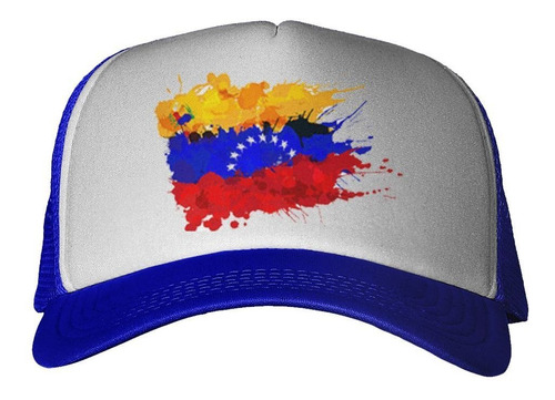 Gorra Bandera De Venezuela Diseño Pintura