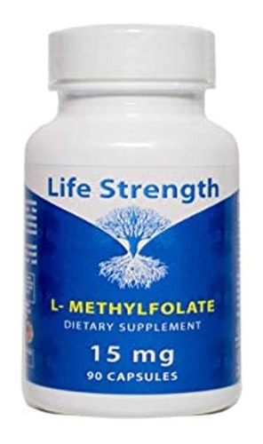 Life Strength 15 Mg L-methylfolate Maximum Potency Bioavaila