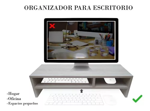 Soporte de monitor / Organizador de escritorio / Elevador de