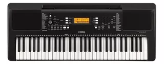 Teclado musical Yamaha PSR Series PSR-E363 61 teclas negro