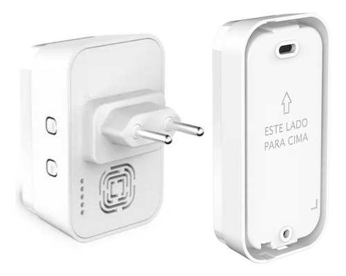Campainha Sem Fio Com Bateria Cib 101 Branca Intelbras