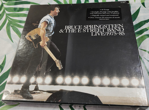Bruce Springsteen Live 1975-85 5lp Box Cerrada De Epoca Usa 1ra Edicion
