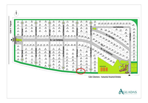 Terreno En  Venta Barrio Privado Aguadas