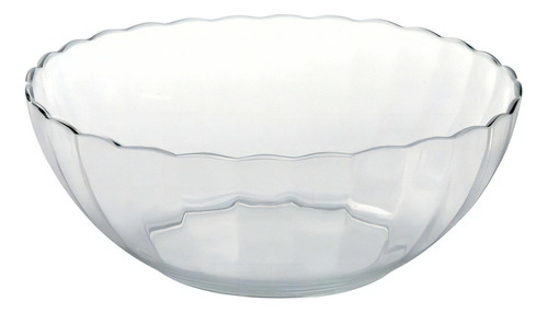 Saladeira Marinex Bowl de 3 litros Bella Glass Compotera Sobremesa