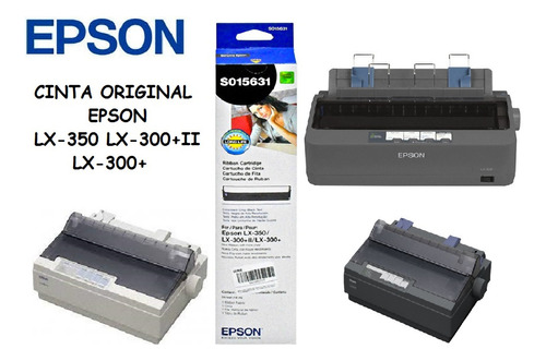  Cinta Epson Original Impresora Lx-350 Lx-300+ii Lx-300+
