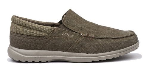 Mocasines Active Carmel 04 Lona Envejecida Asfl70