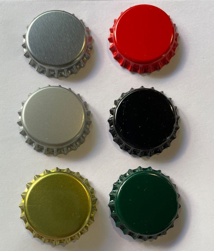 Imagen 1 de 3 de Chapita Chapa Corona Dorada Cerveza Artesanal Hermética Bote