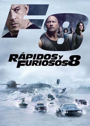 Dvd - Rapidos Y Furiosos 8