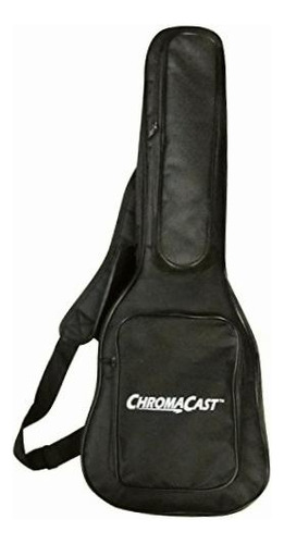 Chromacast, Ukelele De 4 Cuerdas (cc-supb-bag), Color Negro