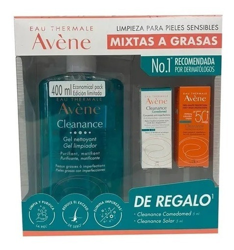 Kit Cleanance Gel 400ml + 2 Regalos