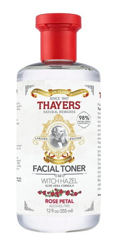 Tónico Facial Witch Hazel Rose Petal 12 Oz (355ml) Thayers