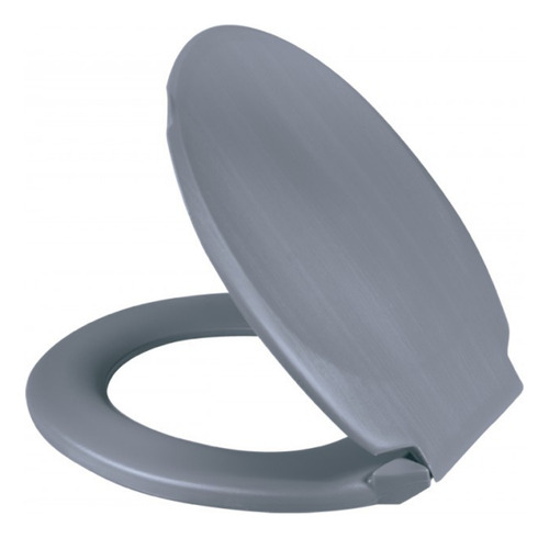 Assento Sanitário Tampa Vaso Oval Loft Metasul Deca Incepa Cor Cinza-escuro