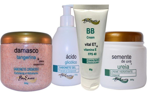 Kit Home Care Corporal Clareamento Das Estrias Bioexotic