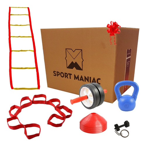 Set Kit Empresarial Sport Maniac - Caja Fitness 5