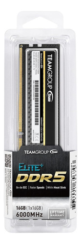 Teamgroup Elite Plus Ddr5 16 Gb 6000 Mhz Pc5-48000 Cl48 Unb