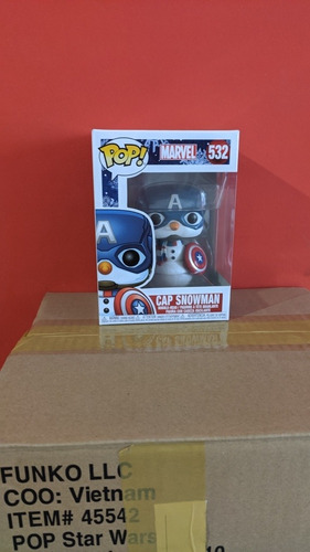 Funko Pop! Marvel Capitán América Snowman #532