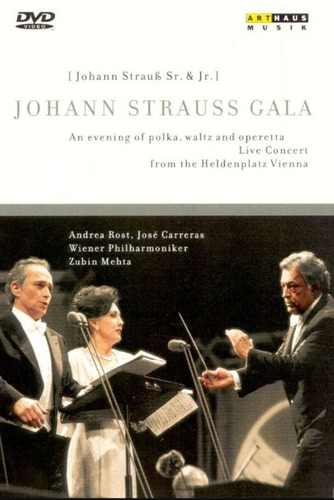 Imagem 1 de 4 de Dvd Jose Carreras: Johann Strauss Gala 1999