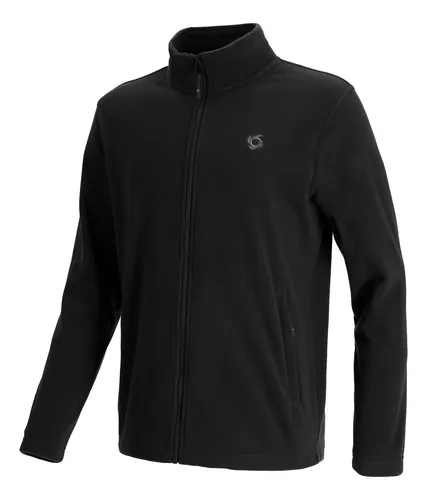 Chaqueta Polar Fleece Belenus Hombre Negro Doite