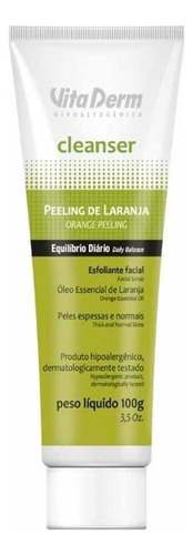 Esfoliante Peeling Laranja Vita Derm 100g