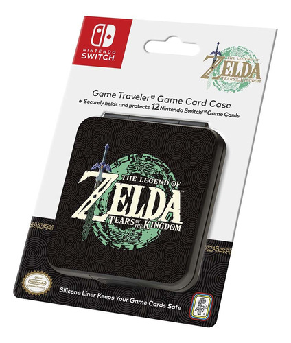 Estuche Portajuegos 12 Card Zelda Tears Of The Kingdom