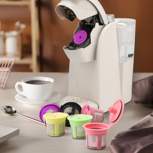 B Filtros De Cápsulas De Café Reutilizables Y Recargables K