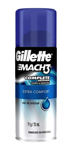 Gel Afeitar Gillette Mach3 Complete Defense Extra Comfort