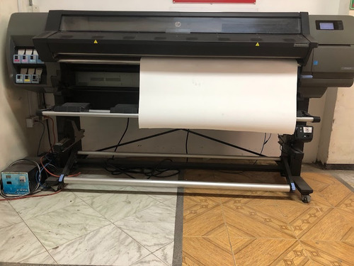 Plotter Hplatex 330+vinilo Negocio Publicitario Impresion Gf